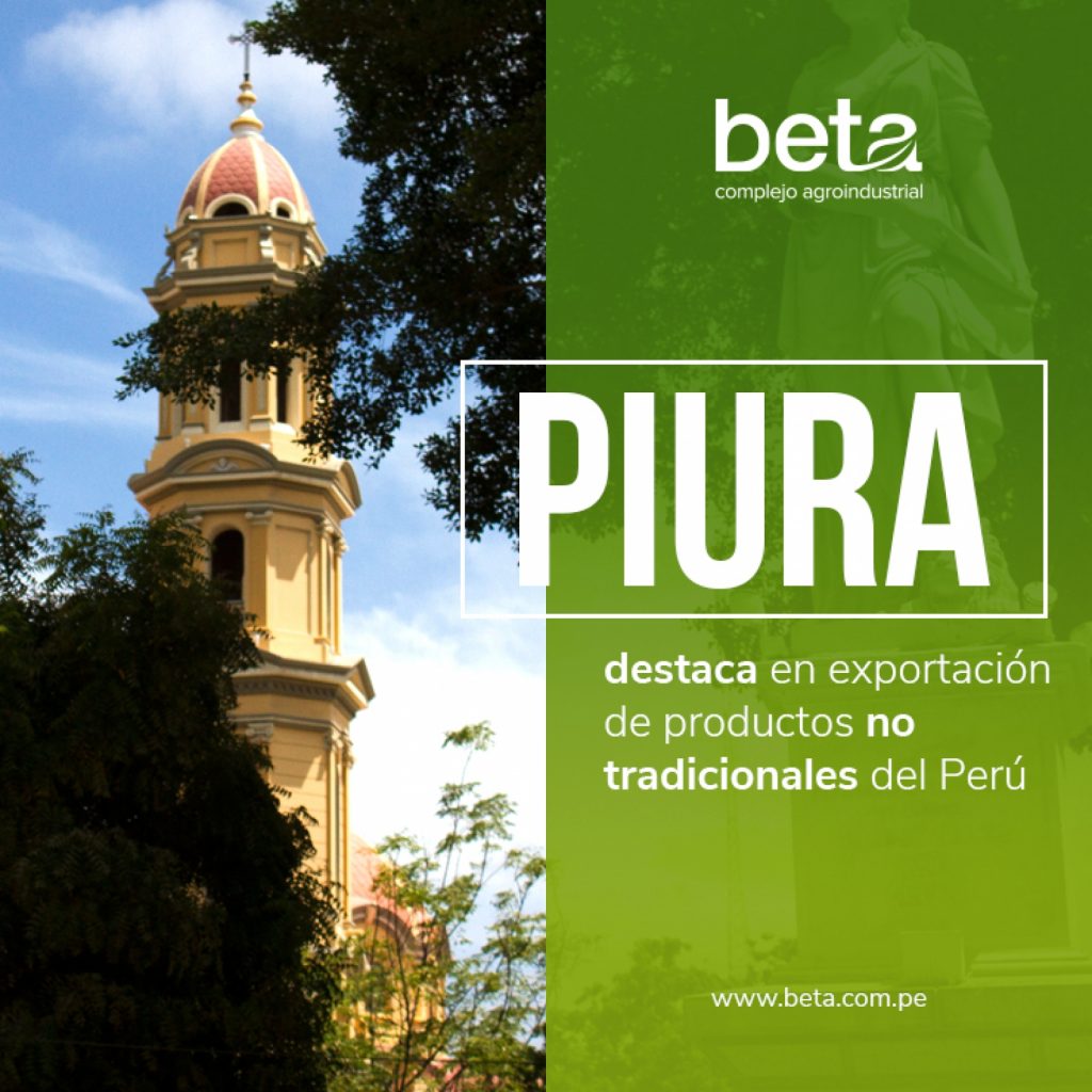 PIURA DESTACA EN EXPORTACIÓN DE PRODUCTOS NO TRADICIONALES DEL PERÚ – Beta